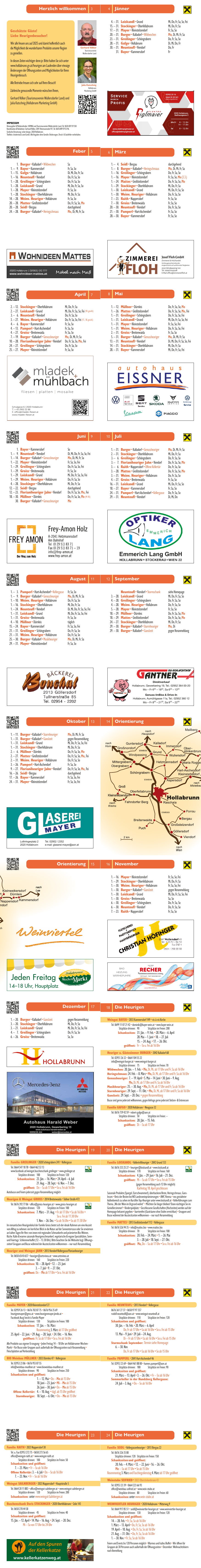 Termine folgen
